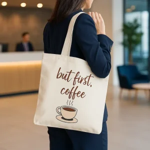 cotton canvas tote bag