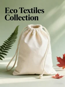 natural cotton storage bags 