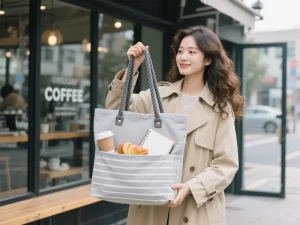 custom logo tote bags