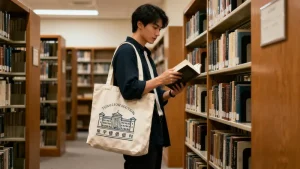 custom logo tote bags