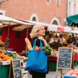 eco canvas shopping bags