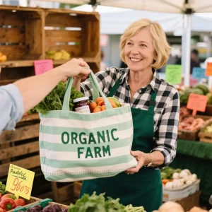 reusable cotton tote bags