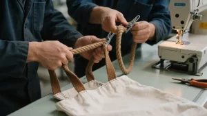 recycled material tote bags