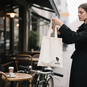 reusable branded tote bags