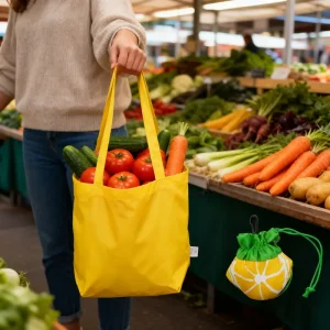 eco conscious shopping bag