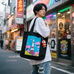 custom logo tote bags