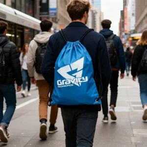 custom drawstring bag