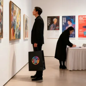 personalized black paper bags