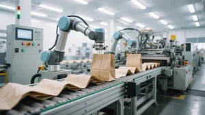 brown paper bags with handles