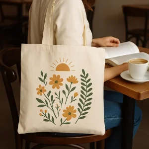 canvas shopping bag