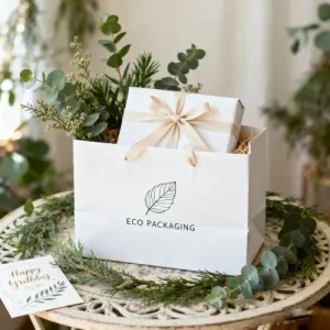 boutique printed paper shopping bags