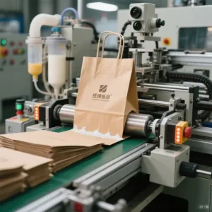 personalized kraft bags