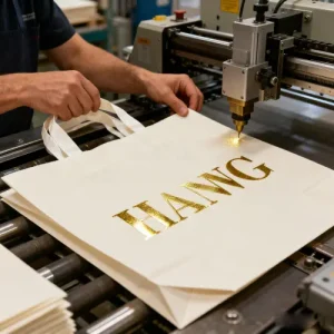 custom paper carrier bags with logo