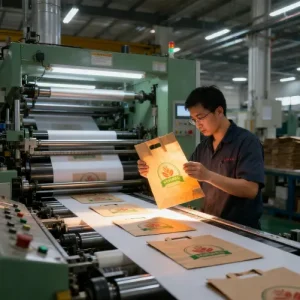 personalised kraft paper bags