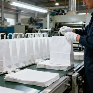 white gift bags for weddings