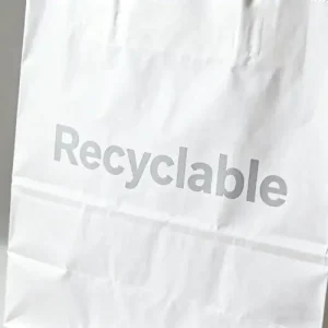 custom white paper bags with logo