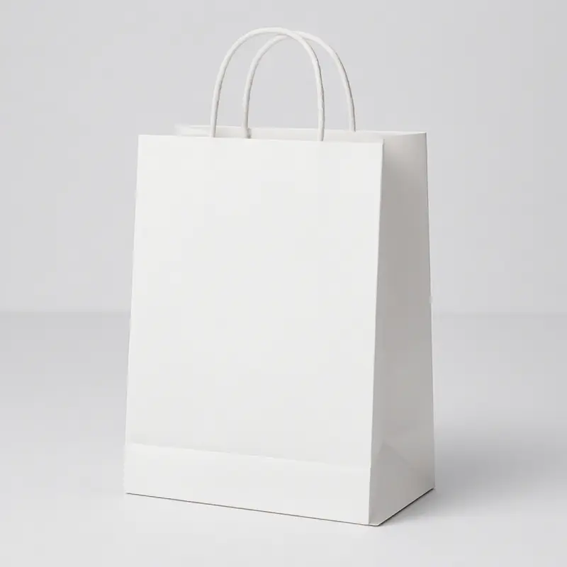 White Paper Bags